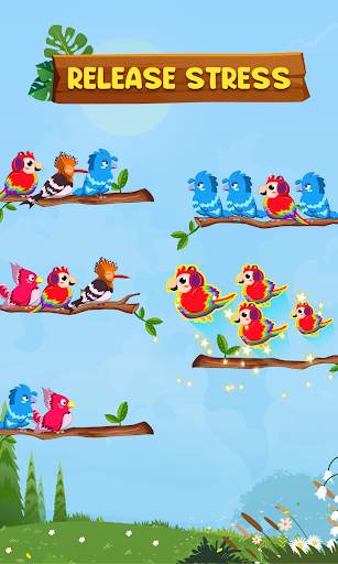 Bird Sort - Color Sort Puzzle screenshot 5