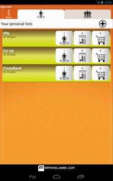 LA LISTA shared shopping list screenshot 11