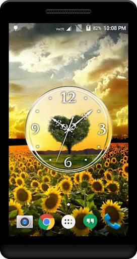 Love Tree Clock Live Wallpaper screenshot 3
