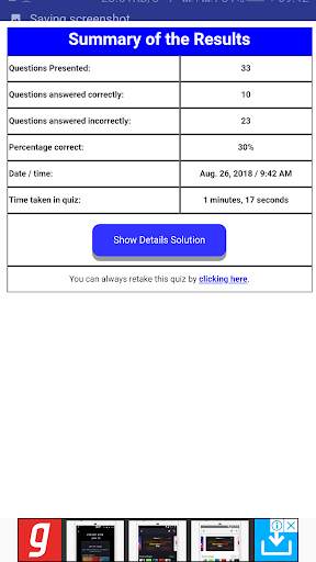 NEET BIOLOGY CH-27 QUIZ screenshot 6