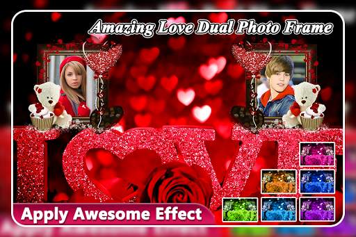 Amazing Love Dual Photo Frame screenshot 4