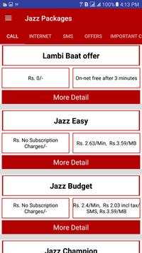 All Mobilink Jazz Packages 2019 screenshot 1