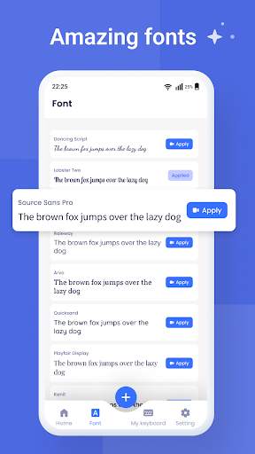 Keyboard Font & Keyboard Theme screenshot 2
