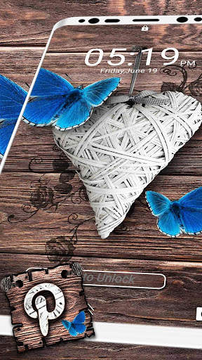 Butterfly Wooden Launcher screenshot 3