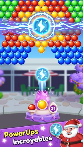 Jeux de Noël  Bubble Shooter screenshot 1
