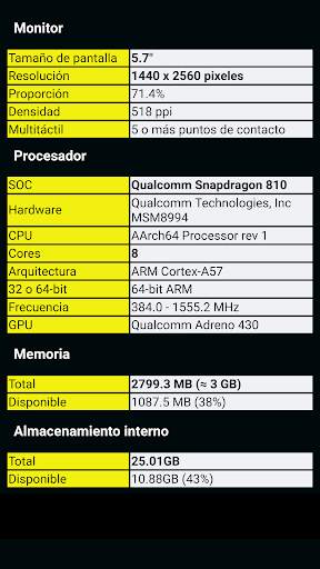 Información del telefóno (Phone information) screenshot 2