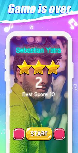 TBT - Sebastian Yatra Piano Tiles screenshot 4