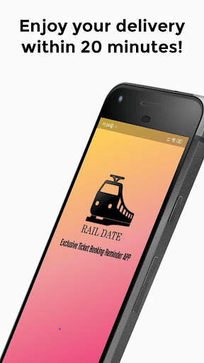 RAIL DATE - Train Ticket Booki screenshot 1