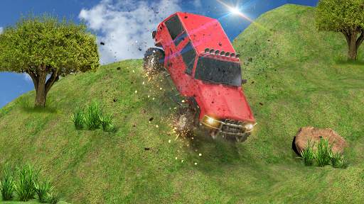 The Stunt Terrain- Offroad Jeep Drive screenshot 4