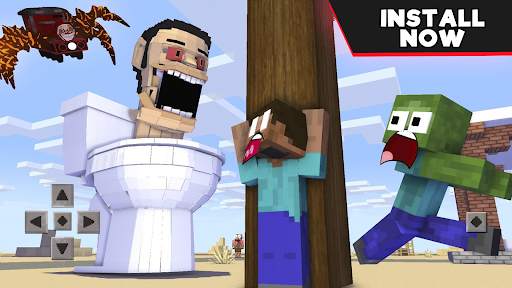 Skibidi Toilet Minecraft Mod screenshot 5