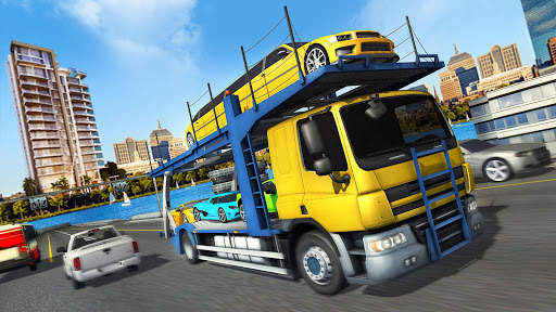 Car Transporter Cargo Truck Driving Game 2020 screenshot 15