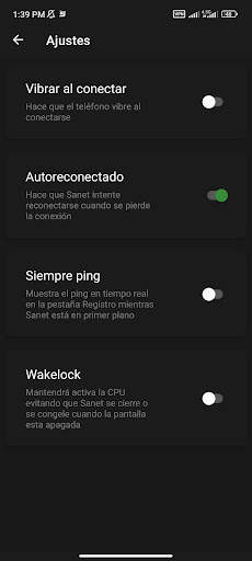 Sanet VPN screenshot 4