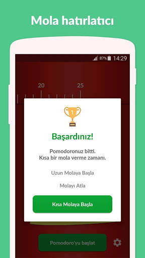 Pomodoro Timer Lite screenshot 3