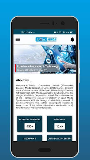 SPARK MINDA AFTERMARKET MOBILE APP screenshot 4