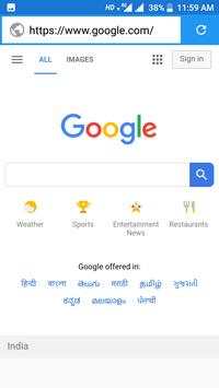 Lite Browser screenshot 4