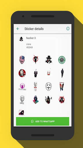WA Stickers Anonymous Hacker for Wastickerapp screenshot 4