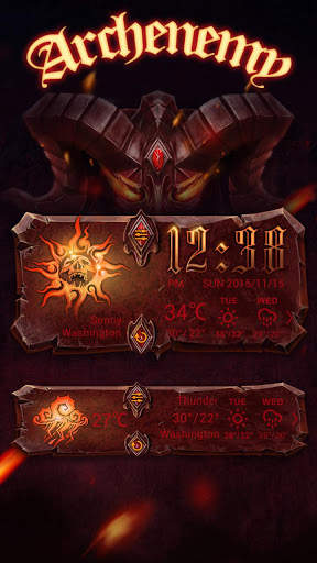 (FREE) Arch Enemy 2 In 1 Theme screenshot 5
