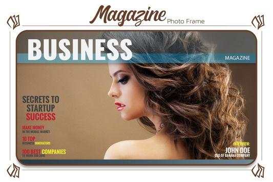 Magazine Photo Frames screenshot 2