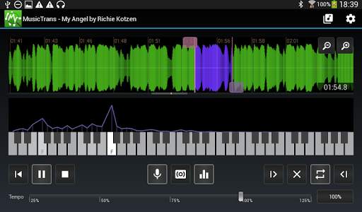 MusicTrans tool for musicians screenshot 5