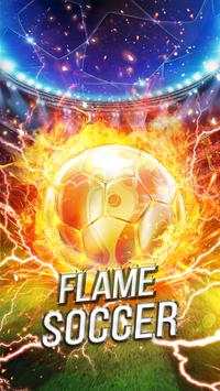Flame Gold Football Live Wallpaper screenshot 1