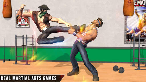 Bodybuilder Ring Fighting Games-Wrestling Tag Team screenshot 3