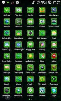 TSF Shell Theme Green Carbon screenshot 1
