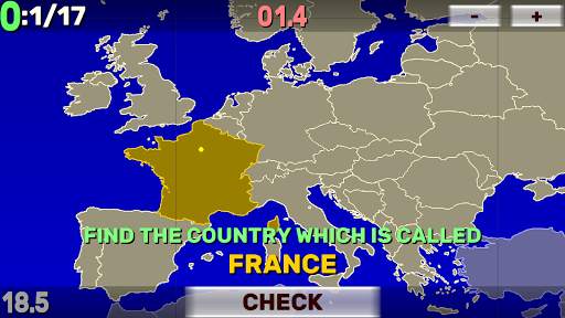 World Map Quiz: Coutries, Capi screenshot 14