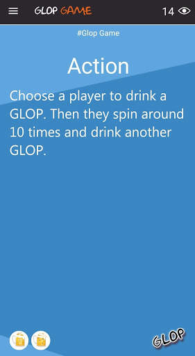 Drinking Card Game - Glop 7 تصوير الشاشة