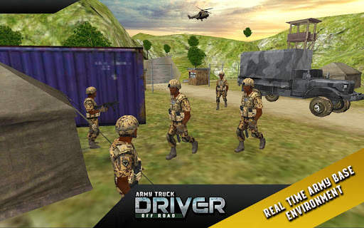 Army Truck Offroad Simulator Games screenshot 2