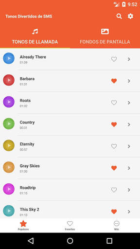 Tonos de Musica para Celular screenshot 1