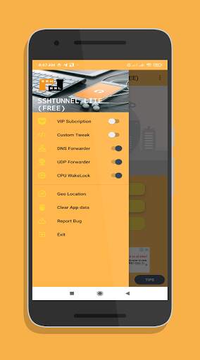 SSH TUNNEL (Lite) screenshot 2