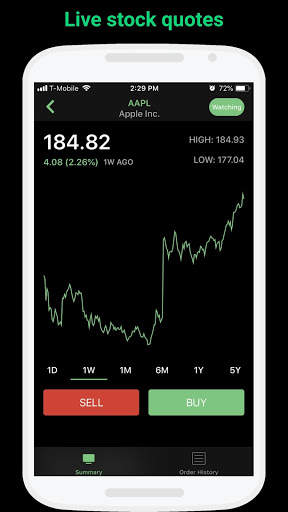 StockMarketSim - Stock Market Simulator screenshot 3