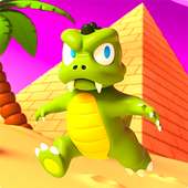 Adventure Bo Boy Crocodile: Subway Edition logo