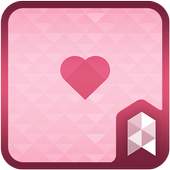 Heart Twinkle Launcher theme 1.0