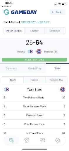 GameDay App screenshot 5