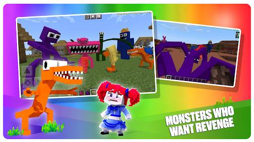 Rainbow Friends Minecraft Mod screenshot 3