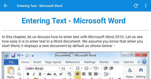 Learn Word 2010 screenshot 15