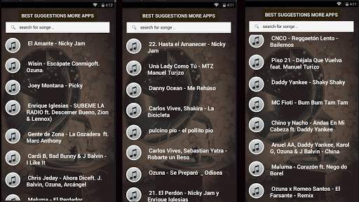 Top hit Latin songs بالكلمات اغاني لاتينية بدون نت screenshot 7