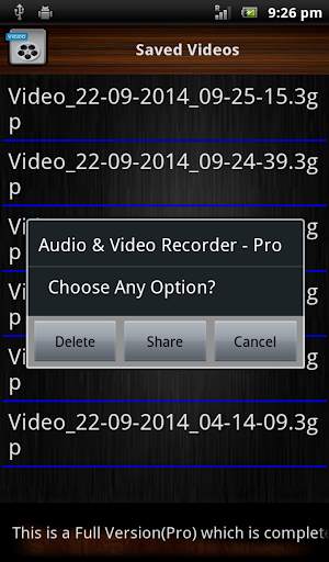 Audio and Video Recorder Lite screenshot 11