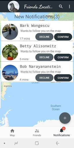 Friends Location screenshot 4
