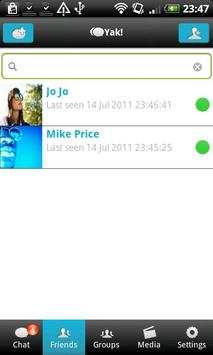 Yak Messenger screenshot 3