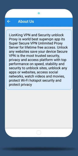 LionKing VPN screenshot 7