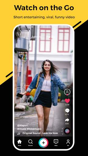 Snacky video status - moj masti short video screenshot 4