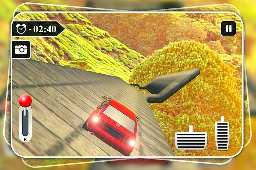Fast Car Driving On Difficult Road screenshot 2