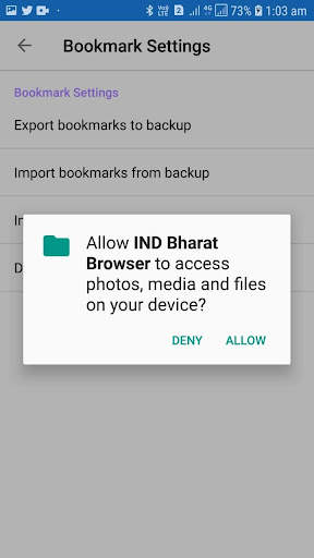 IND Bharat browser - india's fastest browser screenshot 6