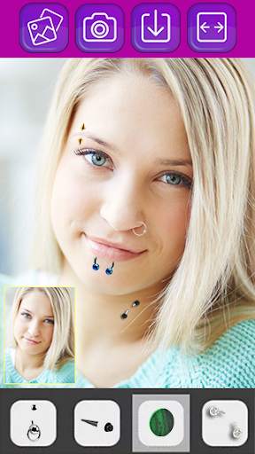 Beauty Piercing Photo Editor screenshot 3
