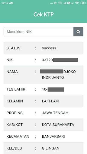 Cek KTP screenshot 1