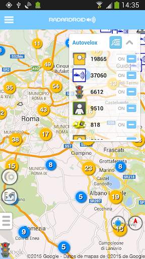 Radardroid Lite screenshot 1