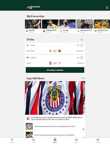 Resultados MX Soccer Results screenshot 9