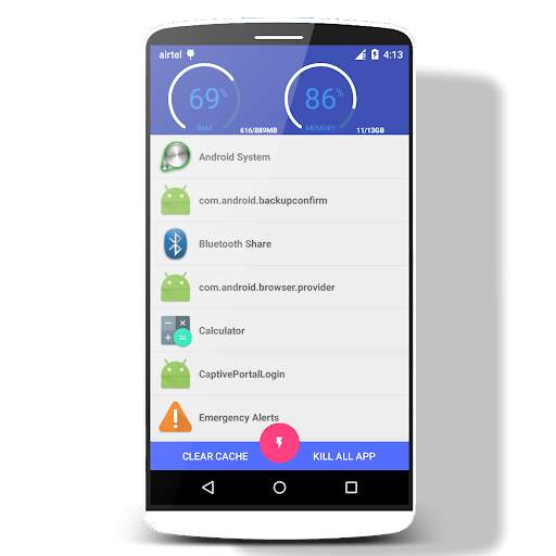 Application Booster 1 تصوير الشاشة